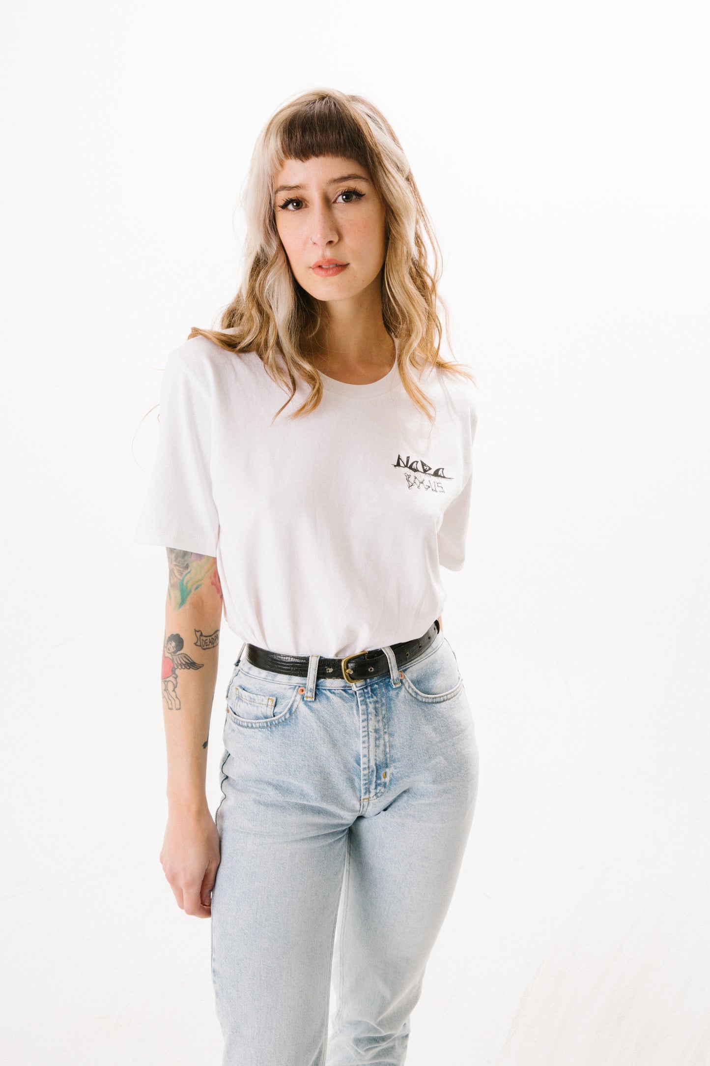 "BAX BONES" T-Shirt WHITE