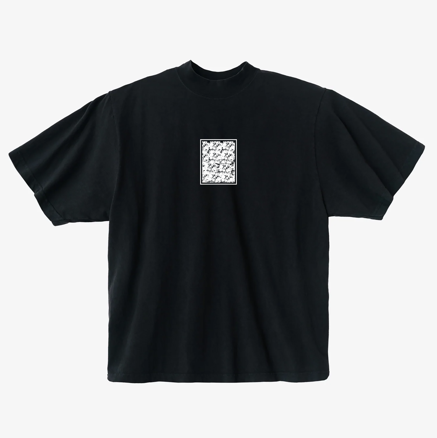 CORAL Mock Neck T-Shirt