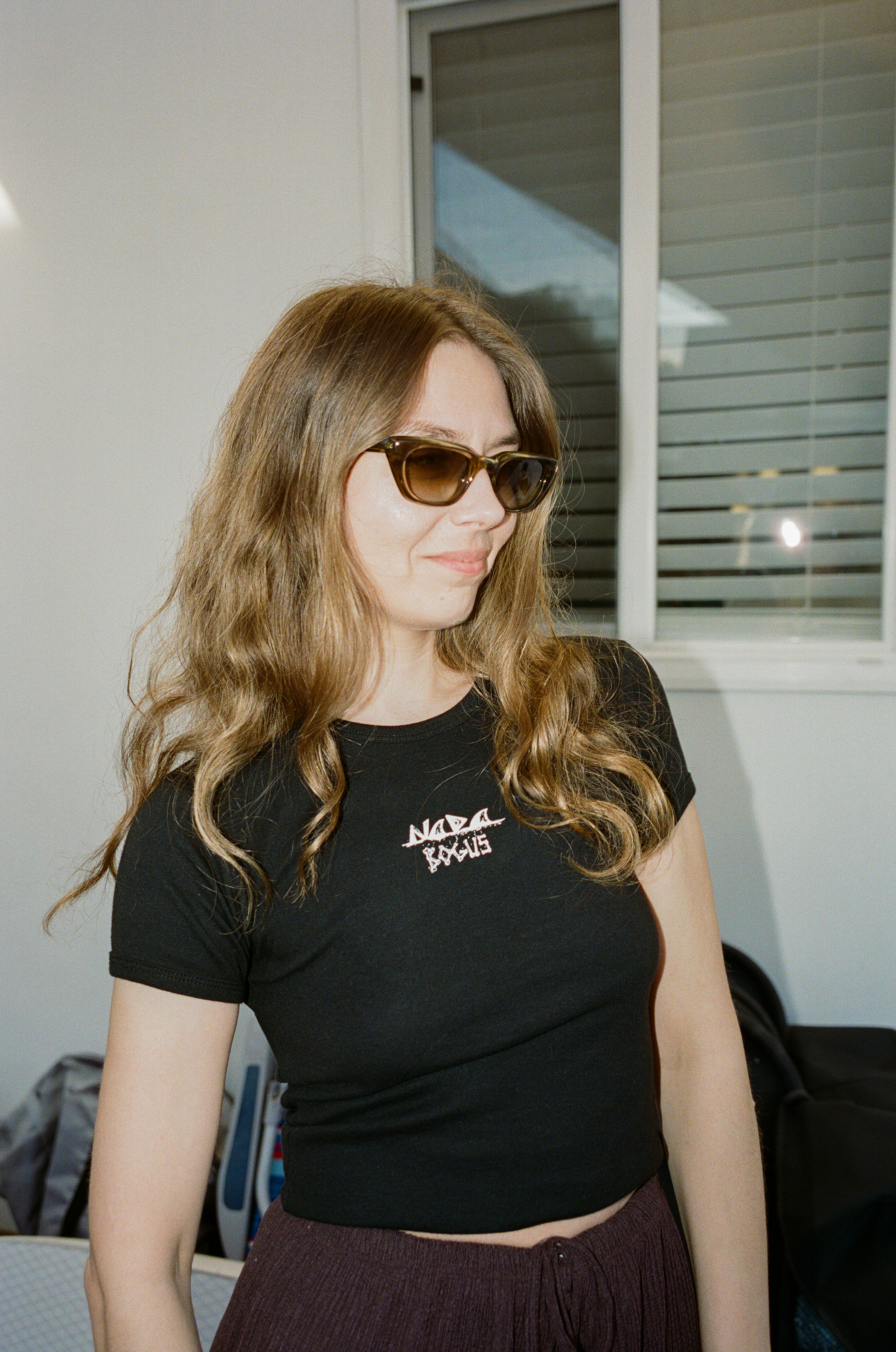 BAX BONES Women's Baby Tee