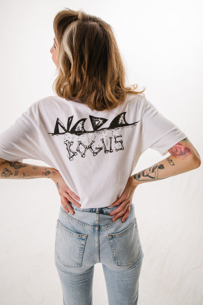 "BAX BONES" T-Shirt WHITE