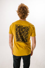 "CORAL" UNISEX T-Shirt WHITE/YELLOW