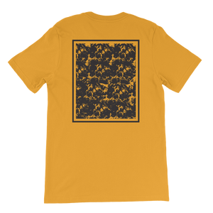 "CORAL" UNISEX T-Shirt WHITE/YELLOW