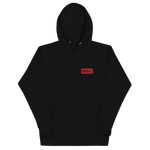 "BOGUS" UNISEX Hoodie BLACK/WHITE