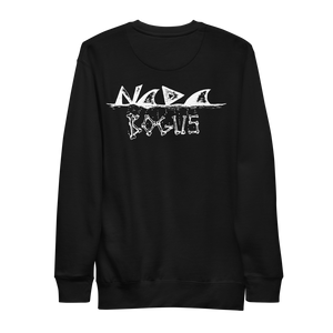 "BAX BONES" UNISEX Crew BLACK