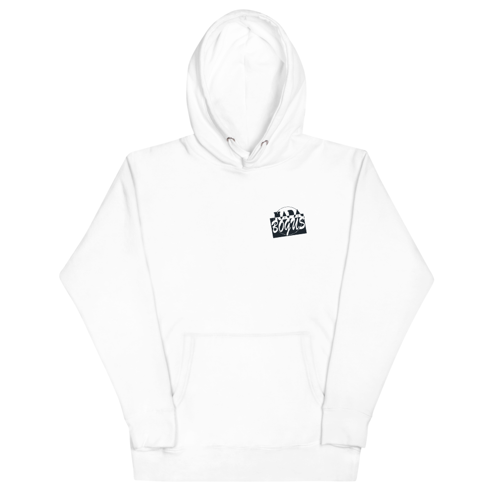 "RASTAPUS" UNISEX Hoodie WHITE/GREY