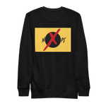 "NOPE" UNISEX Crew BLACK/WHITE