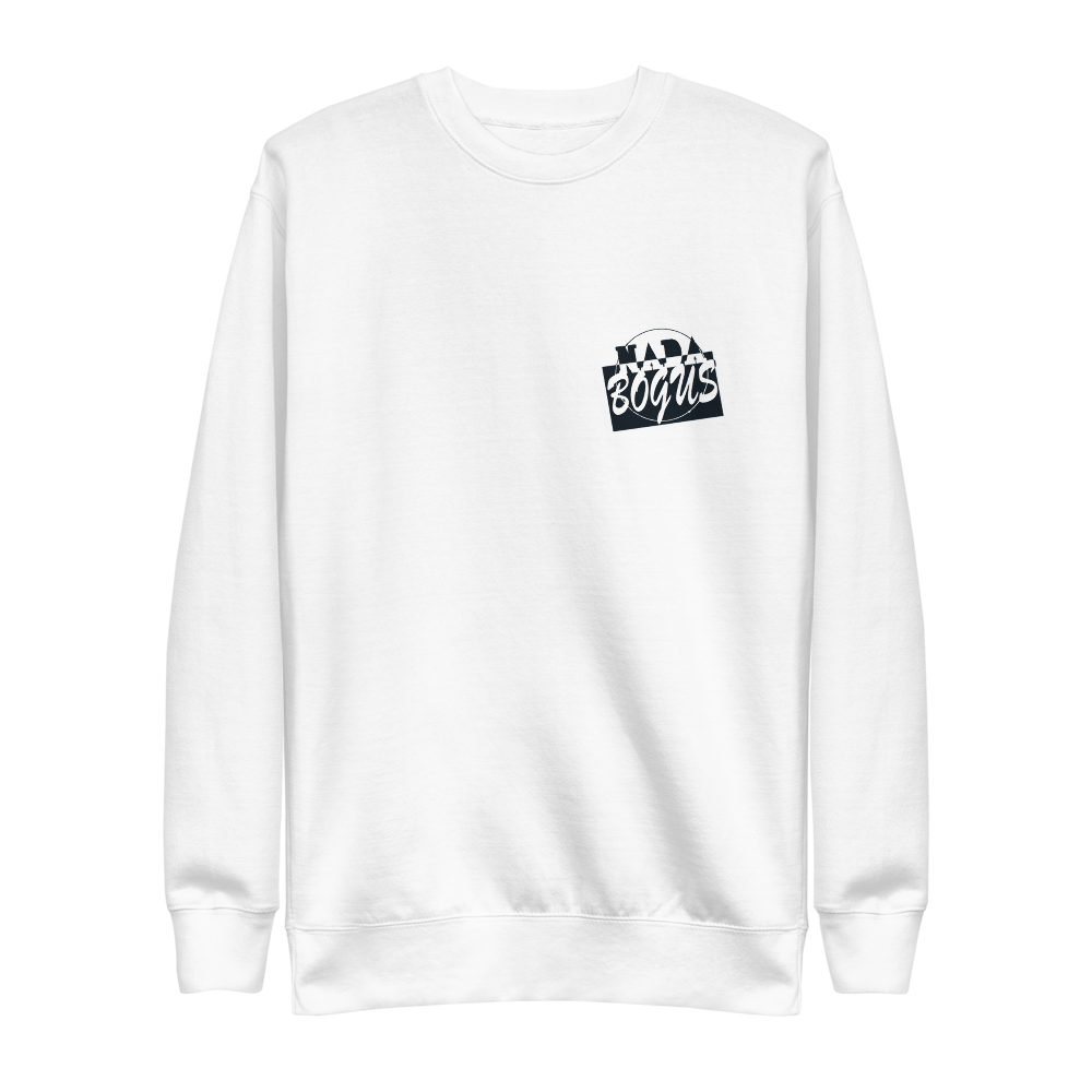 "RASTAPUS" UNISEX Crew WHITE/GREY