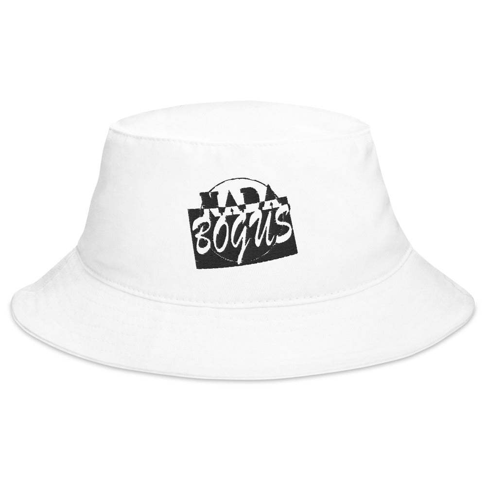 90's Bucket Hat White