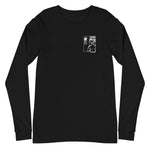 "BOARDFIRE" UNISEX Long Sleeve Shirt BLACK