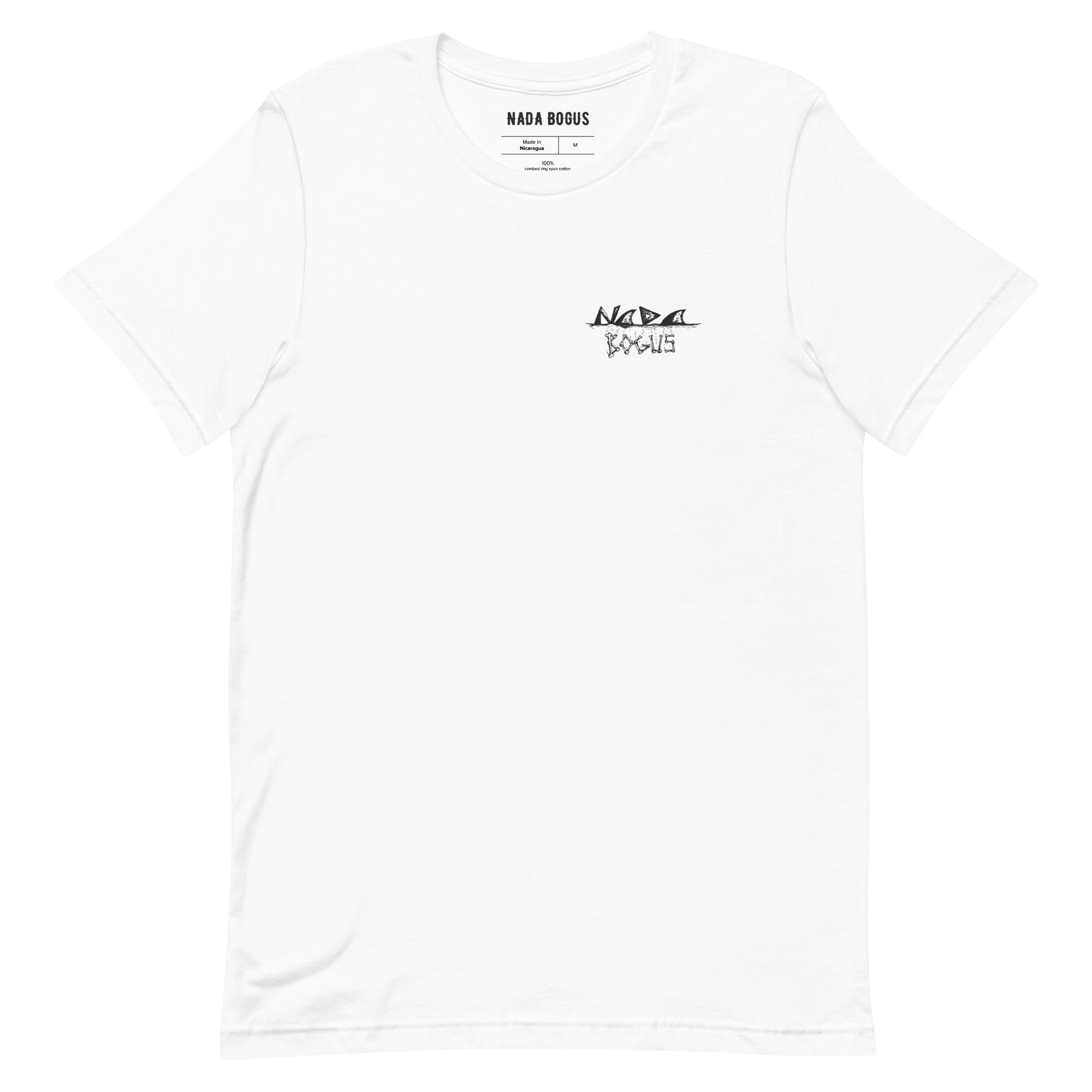 "BAX BONES" UNISEX T-Shirt White